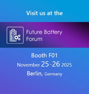 Messe_FutureBatteryForum_Berlin_2025 Visit us at the Future Battery Days in Berlin!