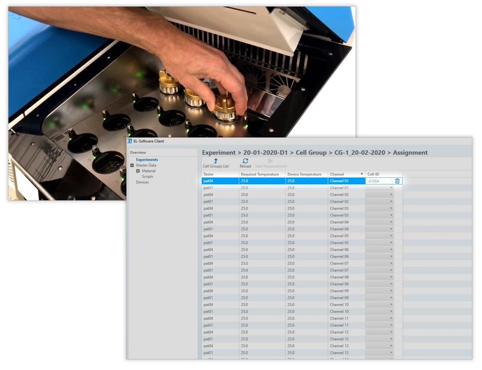 EL-Software for PAT Battery Tester | EL-CELL