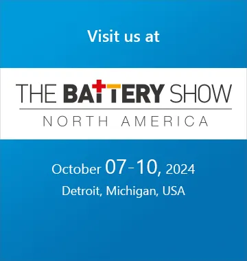 Visit us at theBattery Show America
