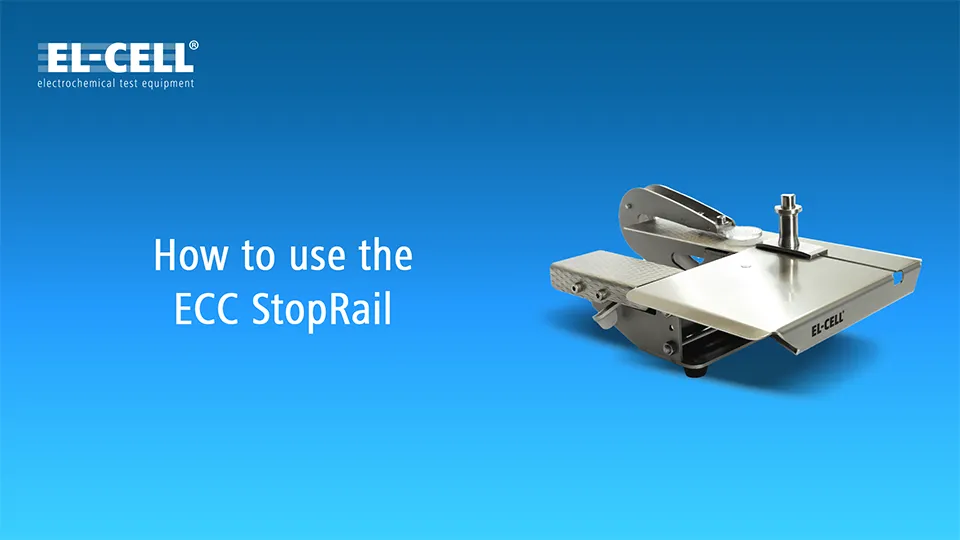 How to use the ECC-StopRail
