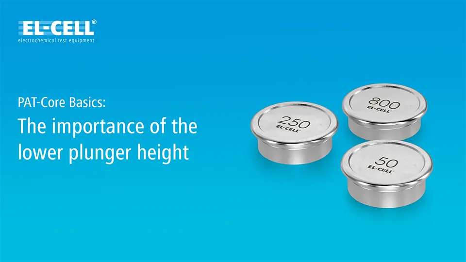 PAT-Core Basics The lower plunger height