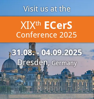 Visit us at the ECerS in Dresden!