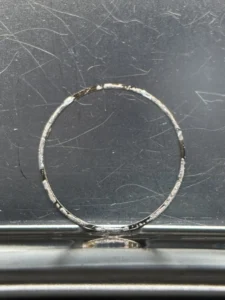 Discoloured Na reference ring